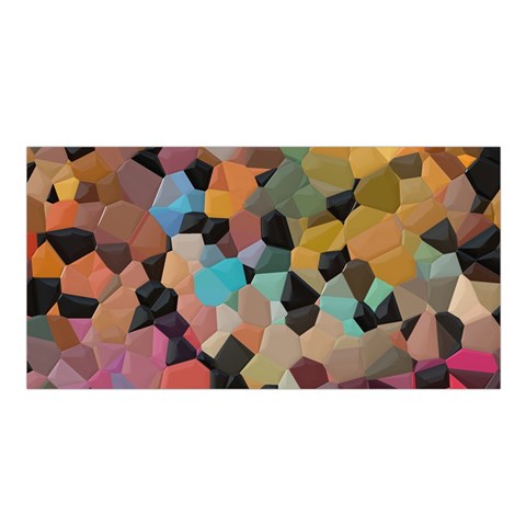Mosaic pieces                                                Satin Shawl from ArtsNow.com Front