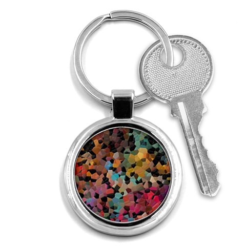 Mosaic pieces                                                    Key Chain (Round) from ArtsNow.com Front