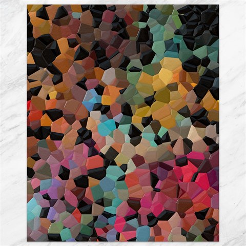 Mosaic pieces                                                    Canvas 16  x 20  from ArtsNow.com 15.75 x19.29  Canvas - 1