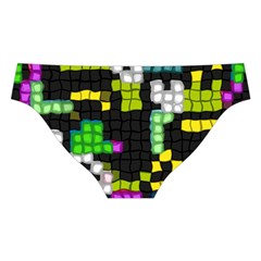 Drawn squares                                                    Cross Back Hipster Bikini Set from ArtsNow.com Back Under