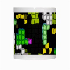 Drawn squares                                                     White Mug from ArtsNow.com Center