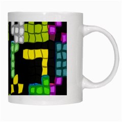 Drawn squares                                                     White Mug from ArtsNow.com Right