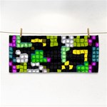 Drawn squares                                                     Hand Towel