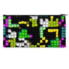 Drawn squares                                                    Pencil Case from ArtsNow.com Back