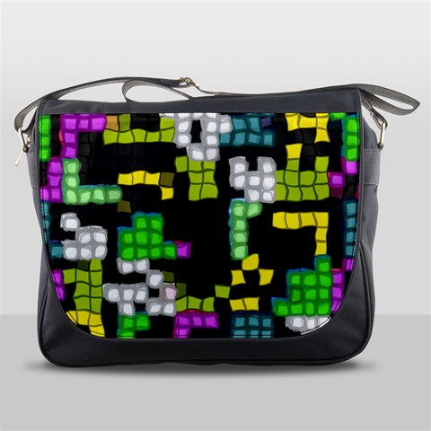 Drawn squares                                                     Messenger Bag from ArtsNow.com Front