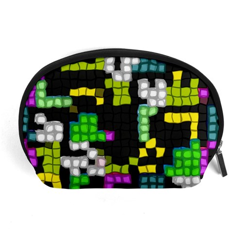 Drawn squares                                                     Accessory Pouch from ArtsNow.com Front