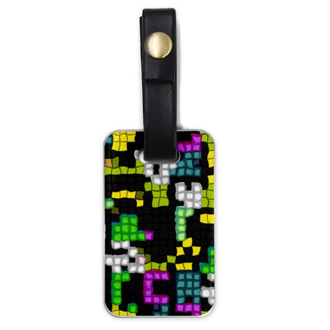 Drawn squares                                                     Luggage Tag (one side) from ArtsNow.com Front