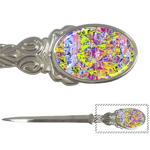 Green blue texture                                                      Letter Opener from ArtsNow.com Front
