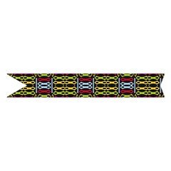 Pink yellow green shapes                                                      Midi Wrap Pencil Skirt from ArtsNow.com Hem
