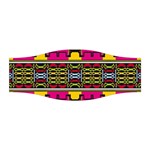 Pink yellow green shapes                                                       Stretchable Headband