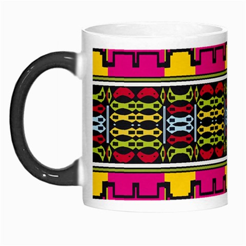 Pink yellow green shapes                                                       Morph Mug from ArtsNow.com Left