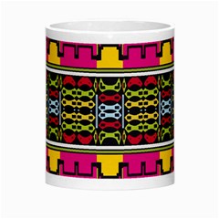 Pink yellow green shapes                                                       Morph Mug from ArtsNow.com Center