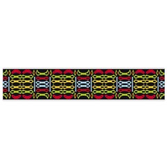 Pink yellow green shapes                                                       Flano Scarf from ArtsNow.com Front