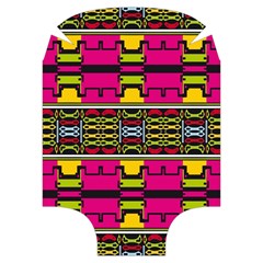Pink yellow green shapes                                                   Luggage Cover (Medium) from ArtsNow.com Back