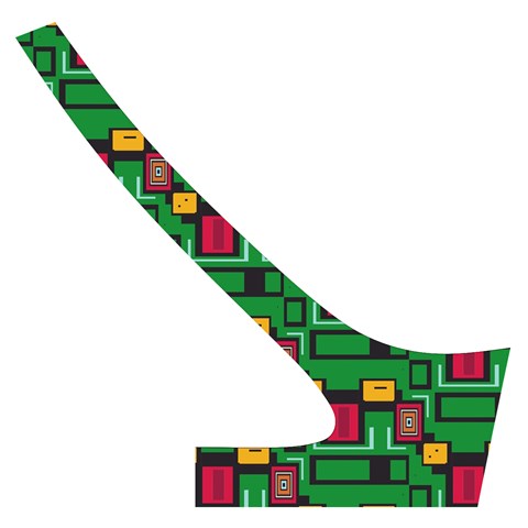 Rectangles on a green background                                                       Cross Back Hipster Bikini Set from ArtsNow.com Back Right