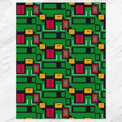 Rectangles on a green background                                                        Canvas 18  x 24  from ArtsNow.com 17.8 x23.08  Canvas - 1