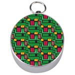 Rectangles on a green background                                                        Silver Compass