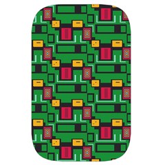 Rectangles on a green background                                                     Waist Pouch (Large) from ArtsNow.com Back