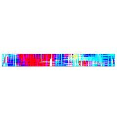 Red blue messy stripes                                                      Belt Pouch Bag (Large) from ArtsNow.com Bottom