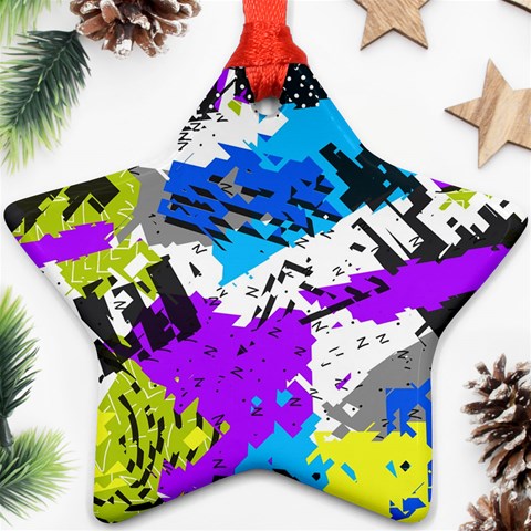 Shaky shapes                                                          Ornament (Star) from ArtsNow.com Front
