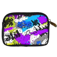 Shaky shapes                                                          Digital Camera Leather Case from ArtsNow.com Back