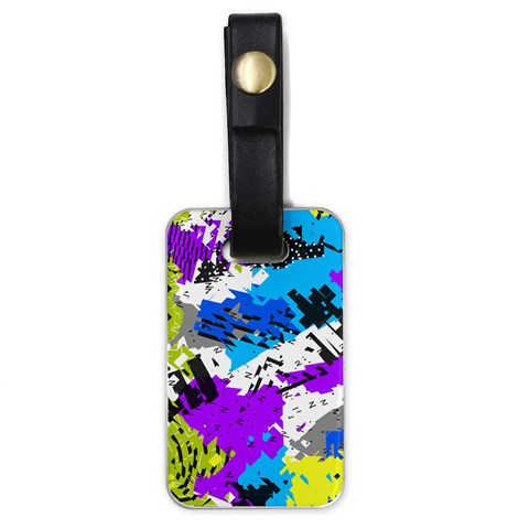 Shaky shapes                                                          Luggage Tag (one side) from ArtsNow.com Front