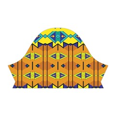 Tribal pattern                                                              Short Sleeve V Left Sleeve
