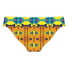 Tribal pattern                                                         Cross Back Hipster Bikini Set from ArtsNow.com Back Under