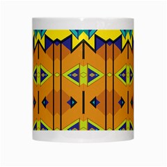 Tribal pattern                                                          White Mug from ArtsNow.com Center