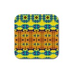 Tribal pattern                                                          Rubber Square Coaster (4 pack