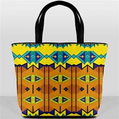 Tribal pattern                                                          Bucket Bag from ArtsNow.com Front