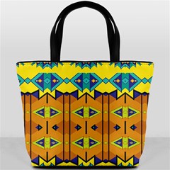 Tribal pattern                                                          Bucket Bag from ArtsNow.com Back