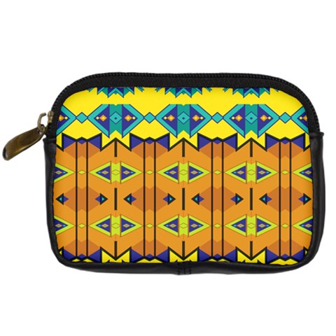 Tribal pattern                                                          Digital Camera Leather Case from ArtsNow.com Front