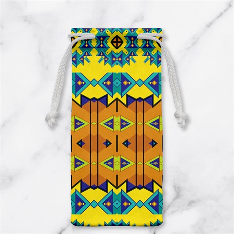 Tribal pattern                                                          Jewelry Bag from ArtsNow.com Front
