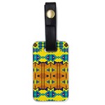 Tribal pattern                                                          Luggage Tag (one side)