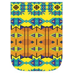 Tribal pattern                                                       Waist Pouch (Large) from ArtsNow.com Front Pocket