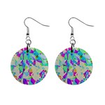 Watercolors spots                                                          1  Button Earrings