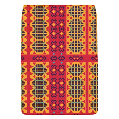 Shapes in retro colors2                                                          BlackBerry Q10 Hardshell Case from ArtsNow.com Front