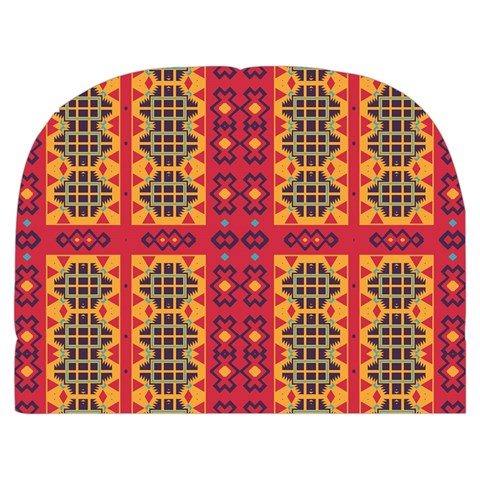 Shapes in retro colors2                                                      Makeup Case (Medium) from ArtsNow.com Back