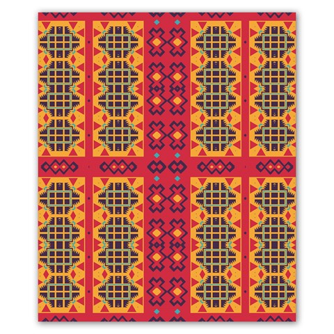 Shapes in retro colors2                                                       Poster 20  x 24  from ArtsNow.com 20 x24  Poster - 1