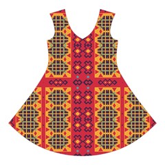 Shapes in retro colors2                                                               Short Sleeve V Front
