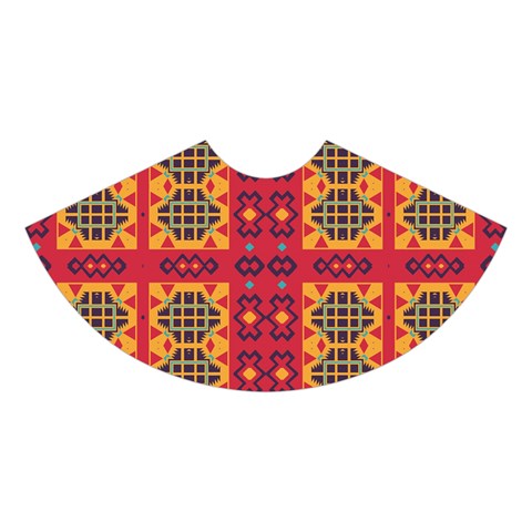 Shapes in retro colors2                                                          Midi Sleeveless Dress from ArtsNow.com Skirt Front