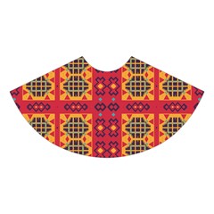 Shapes in retro colors2                                                          Midi Sleeveless Dress from ArtsNow.com Skirt Front