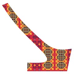 Shapes in retro colors2                                                          Cross Back Hipster Bikini Set from ArtsNow.com Back Right