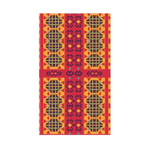 Shapes in retro colors2                                                            Duvet Cover (Single Size) from ArtsNow.com Front