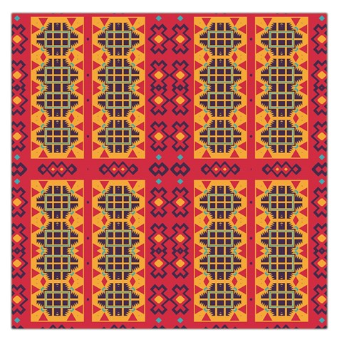 Shapes in retro colors2                                                           Satin Scarf from ArtsNow.com Front