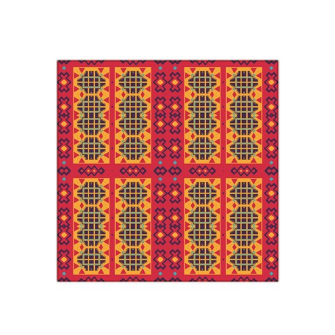 Shapes in retro colors2                                                           Satin Bandana Scarf from ArtsNow.com Front