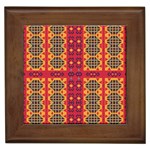 Shapes in retro colors2                                                           Framed Tile