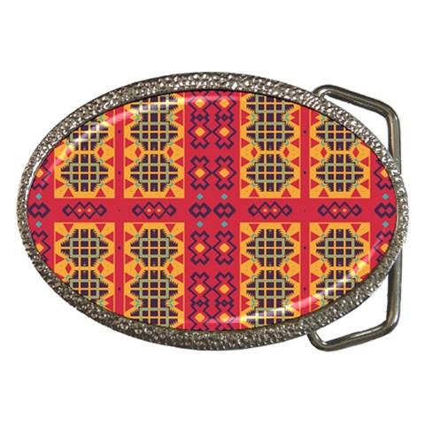 Shapes in retro colors2                                                           Belt Buckle from ArtsNow.com Front
