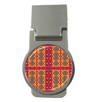Shapes in retro colors2                                                           Money Clip (Round)